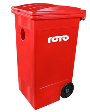 Garbage Bin with Wheels 120L